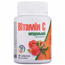 Витамин С натуральный Ацерола табл. рассас. №30 Solution pharm