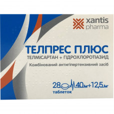 Telpres Plus of the tab. 40mg/12.5mg No. 28