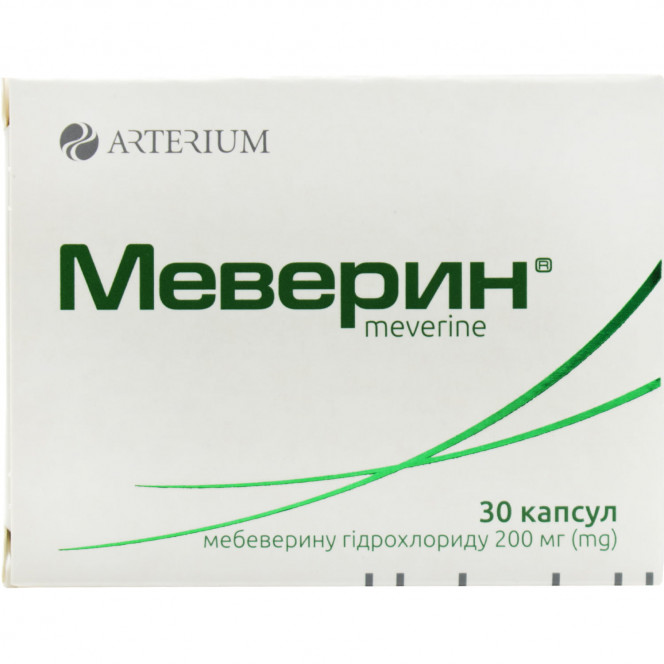 Meverin kaps. 200 mg No. 30