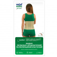 The bandage treatment-and-prophylactic elastic Medtekstil the 4002nd size is XL