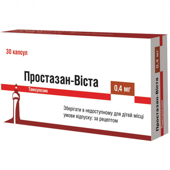 Prostazan-Vista kaps. it is firm. 0.4 mg No. 30