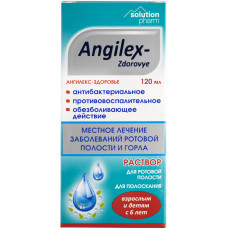 Ангилекс-Здоровье р-р д/ротов. полости фл. 120мл