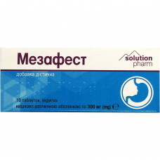 Mezafest tab. of 300 mg No. 10 Solution Pharm