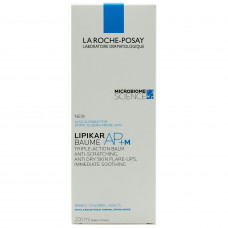 Balm for a face and body of La Roche-Posay (La Roche Pose) Lipikar AP+M of lipidovosstanavlivayushchiya for skin of children, dry and inclined to an atopy, and adult 200 ml