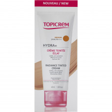 Cream for the person Topicrem the tinting shining tone of average 40 ml