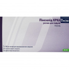 Linezolid KRKA solution for inf. 2mg/ml pack ice. 300 ml