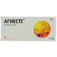 Agnesti of the tab. of p/o of 25 mg No. 28