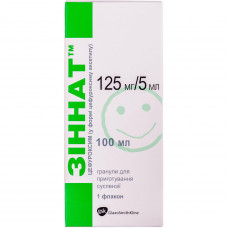 Zinnat gran. baby susp. 125mg/5ml fl. 100 ml