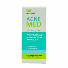 Эмульсия для лица ELFA PHARM (Эльфа Фарм) Acne Med (Акне мед) ультралегкая матирующая 40 мл