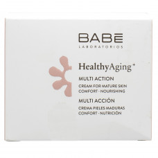 Cream for the person BABE LABORATORIOS (Woman Laboratorios) of Healthy Aging (Helsi Eydzhing) multifunctional for very mature skin 60+ of 50 ml