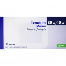 Teldipin of the tab. 80mg/10mg No. 30