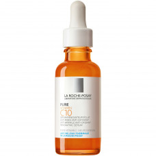 Serum for a face of La Roche-Posay (La Roche Pose) Pyur C10 Vitamin against wrinkles for updating of skin of 30 ml