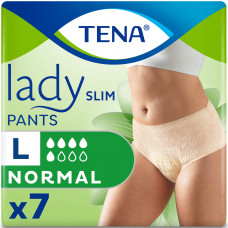 Подгузники-трусы для взрослых TENA (Тена) Lady Slim Pants Normal Large (Леди Слим Пентс Нормал Лардж) 7 шт