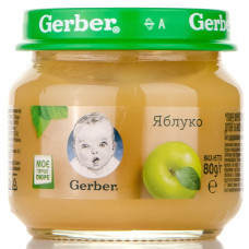 Пюре фруктовое детское NESTLE GERBER (Нестле Гербер) Яблоко 80 г