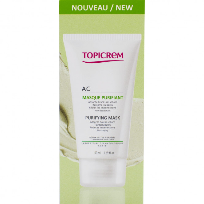 The AC Topicrem face pack (Topikr) cleaning 50 ml