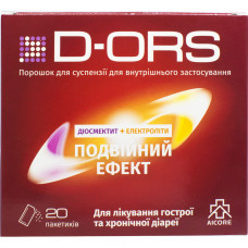 D-ORS порошок для внутреннего применения в пакетиках 20 шт