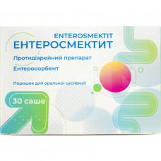 Enterosmektit a time. for shouted. susp. 3 g of a sachet of 3.76 g No. 30