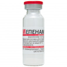 Mepenam time. for solution for infection. 1 g fl. No. 40