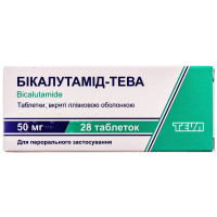 Bikalutamid-Teva of the tab. of p/o of 50 mg No. 28