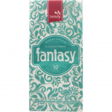 Платочки (салфетки) носовые FANTASY (Фентези бьюти) Beauty 3 слоя без аромата 10 шт