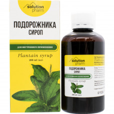 Plantain syrup fl. 200 ml of Solution Pharm