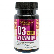 Capsule D3 1000 ME vitamin on 150 mg an additional source of D3 vitamin packing of 90 pieces