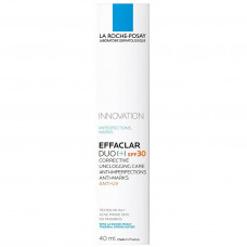 Face treatment of La Roche-Posay (La Roche Pose) Efaklar Duo + the complex ml SPF 30 40 adjusting against shortcomings and a post-acne for oily skin