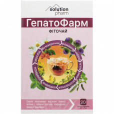 Гепато Фарм фиточай фильтр-пак. 1,5г №20 Solution Pharm