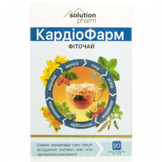 Кардио Фарм фиточай фильтр-пак. 1,5г №20 Solution Pharm