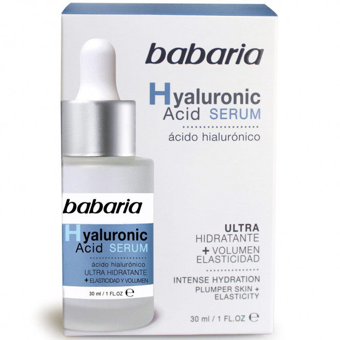 Serum for the person BABARIA with hyaluronic acid of 30 ml