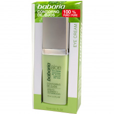 Skin cream around eyes of BABARIA with an aloe of 15 ml