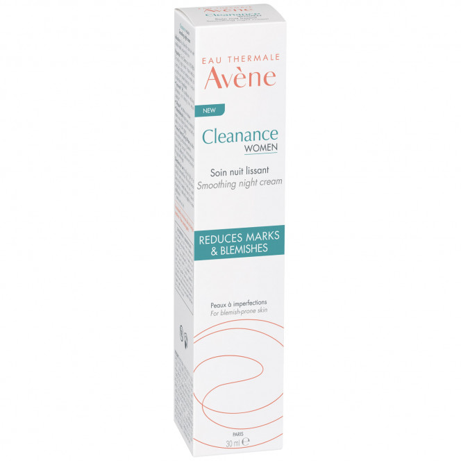 Cream for the person AVENE Klinans Vumen night for problem skin of 30 ml