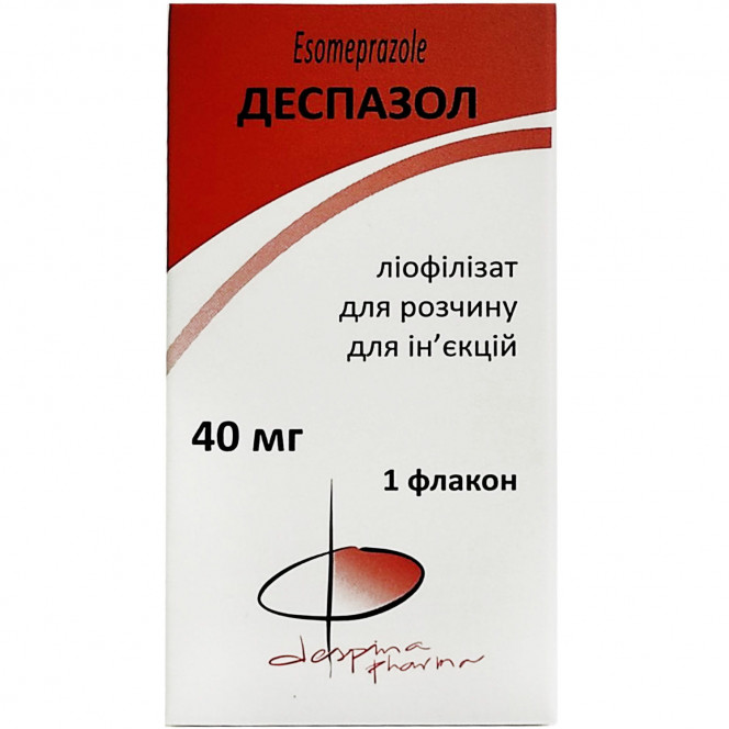 Despazol liof. for solution for infection. 40 mg fl. No. 1