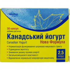 Yogurt Canadian New Formula kaps. 2.5 billion No. 30 Solution Pharm