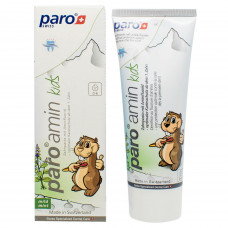 Toothpaste for children of PARO Amin Kids (Paro) on the basis of aminofluoride 500 ppm of 75 ml