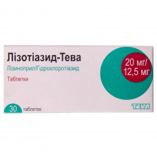 Lizotiazid-Teva of the tab. 20mg/12.5mg No. 30