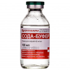 Soda buffer solution for inf. 42mg/ml quarrystone. 100 ml