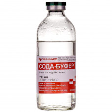 Soda buffer solution for inf. 42mg/ml quarrystone. 200 ml