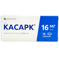 Kasark of the tab. of 16 mg No. 30