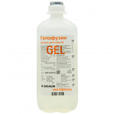 Gelofuzin solution inf. fl. 500 ml No. 10