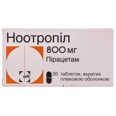 Nootropil of the tab. of p/o of 800 mg No. 30