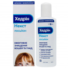 Hedrin Nekst lotion for extermination of louses and nits a bottle of 100 ml