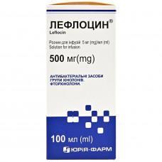 Leflotsin solution for inf. 5mg/ml quarrystone. 100 ml No. 1