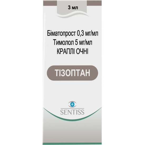 Tizoptan cap. eye. solution fl. 3 ml