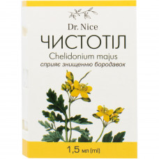 Means kometichesky for removal of warts, natoptyshy, dry callosities and papillomas the Celandine of DR.NICE (Doctor Nays) a bottle of 1.5 ml