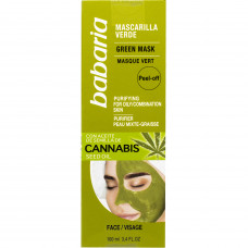 BABARIA face pack (Babariya) green with oil of cannabis of 100 ml