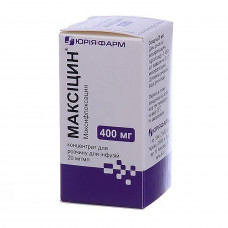 Maksitsin konts. for solution for inf. 20mg/ml fl. 20 ml (400 mg) No. 1