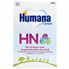 Mix dry milk HUMANA of HN Expert at digestion disturbances that are followed by diarrhea for children z the births of 300 g