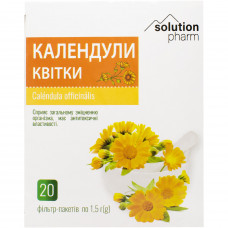 Календулы цветы фильтр-пак. 1,5г №20 Solution Pharm