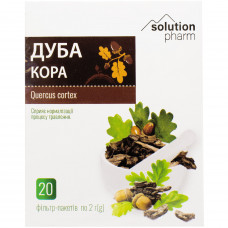 Дуба кора фильтр-пакет 2г №20 Solution Pharm